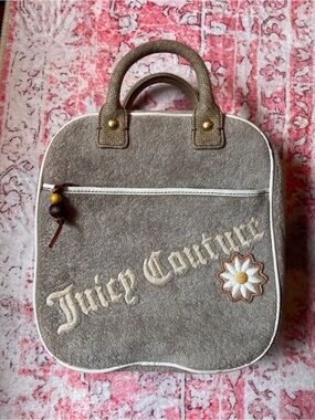 Juicy Couture Vintage Large Cosmetic Case Bag 2008
